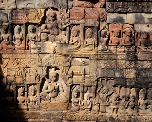 Dettaglio della Terrazza del Re Lebbroso